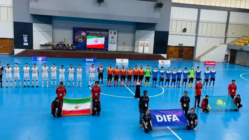  فوتسال ناشنوایان ایران قهرمان جهان شد