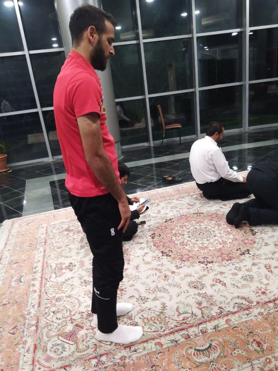 تصویری جالب از احمد نوراللهی