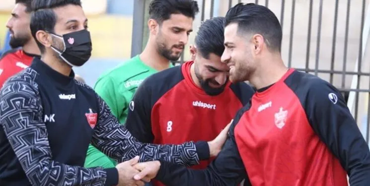 تمرین و ریکاوری پرسپولیسی ها در حضور میهمان ویژه