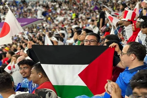 فریاد‌های "فلسطین فلسطین" موجب توقف بازی تیم رژیم صهیونیستی شد