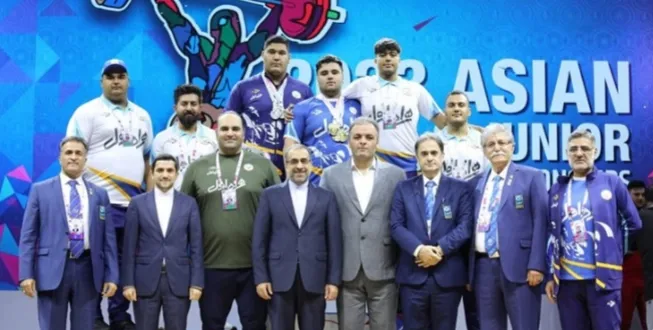 تیم ملی وزنه‌برداری نوجوانان ایران قهرمان آسیا شد