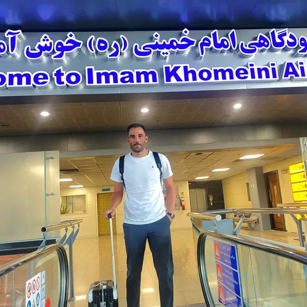 آنتونیو آدان وارد تهران شد+ عکس