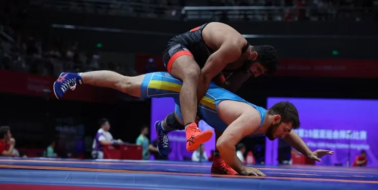 بازی‌های آسیایی/ کشتی فرنگی با ساروی طلایی شد
