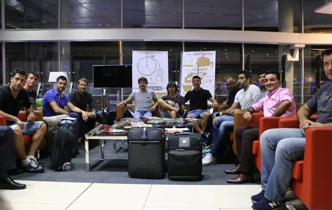 ستارگان اسبق لالیگا به ایران آمدند+عکس