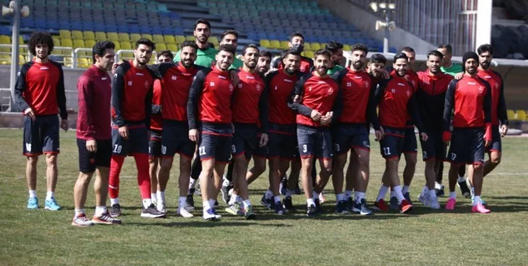 گزارش تمرین پرسپولیس/ گفت‌وگوی گل‌محمدی با بازیکنان