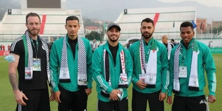 حمایت قهرمان فوتبال آفریقا از فلسطین