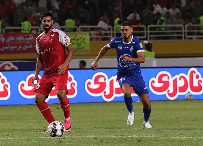 گزارش تصویری دیدار تیم های استقلال و پرسپولیس