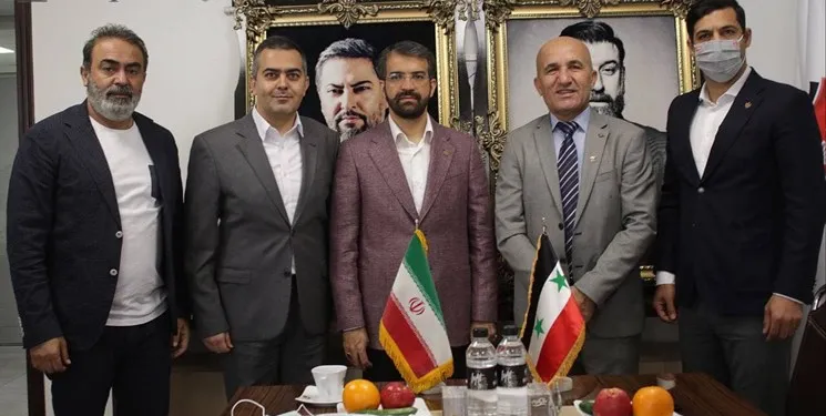 رئیس فدراسیون سوریه با مدیرعامل پرسپولیس دیدار کرد
