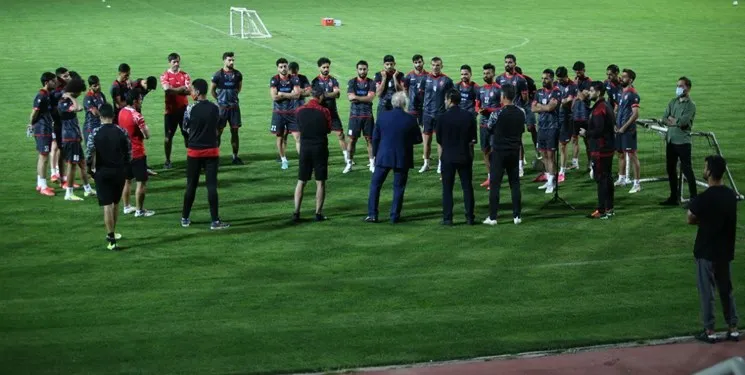 تمرین پرسپولیس تعطیل شد