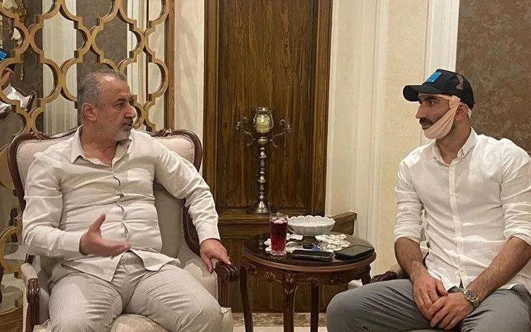 مدیرعامل پرسپولیس به خانه بیرانوند رفت + عکس