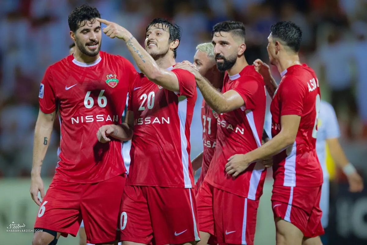 پیروزی الاهلی با پاس آزمون و گلزنی عزت اللهی