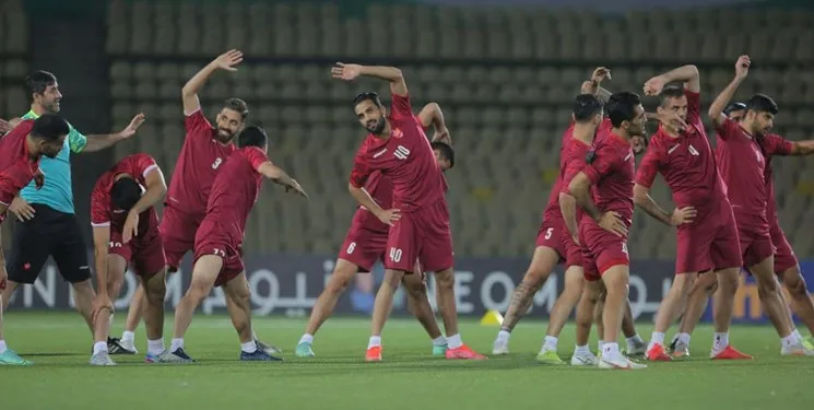 سفیر ایران در تمرین شاداب پرسپولیس