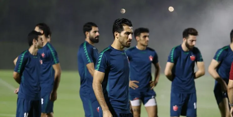 گزارش تمرین پرسپولیس/ راه رفتن آل کثیر دور زمین