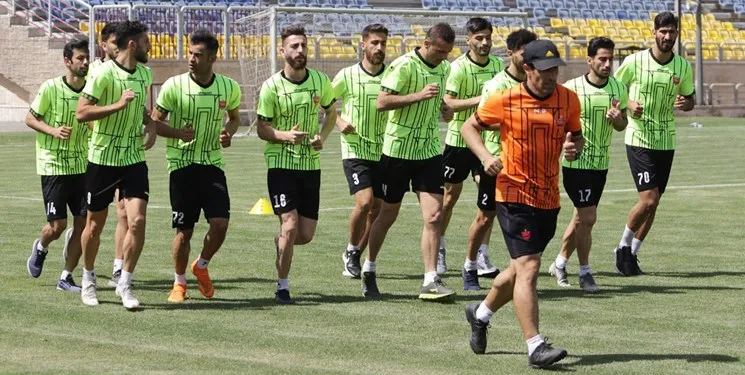 گزارش تمرین پرسپولیس/مهاجمان سرخ پوش آمادگی خود را نشان دادند