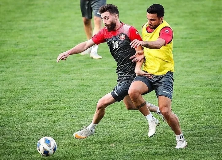 گزارش تمرین پرسپولیس/فریاد عجیب حسینی بر سر بازیکن جوان