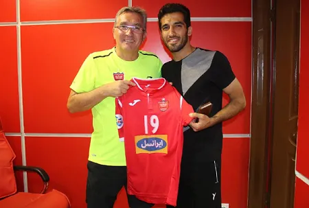 وحید امیری به تمرینات پرسپولیس رفت