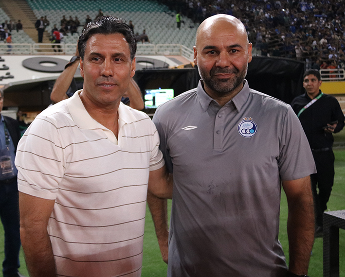 گزارش تصویری دیدار تیم های استقلال و پرسپولیس
