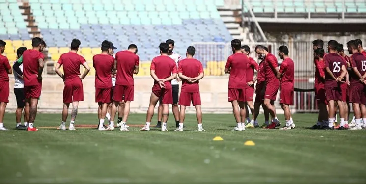 گزارش تمرین پرسپولیس/ مرور برنامه های تاکتیکی در غیاب 4 بازیکن و 2 مربی