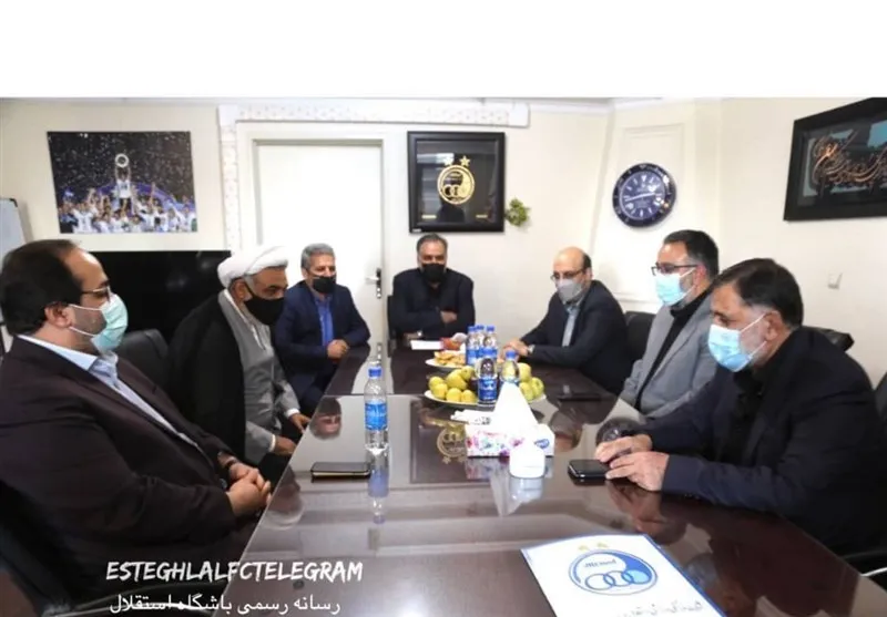 برگزاری مراسم تودیع مددی و معارفه آجورلو در باشگاه استقلال