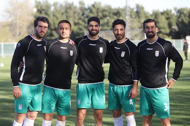 برگزاری تمرین پرنشاط تیم ملی