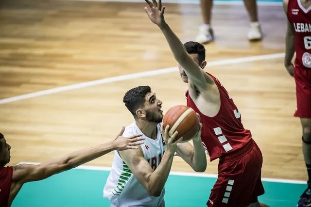 برد جوانان بسکتبال ایران مقابل قطر