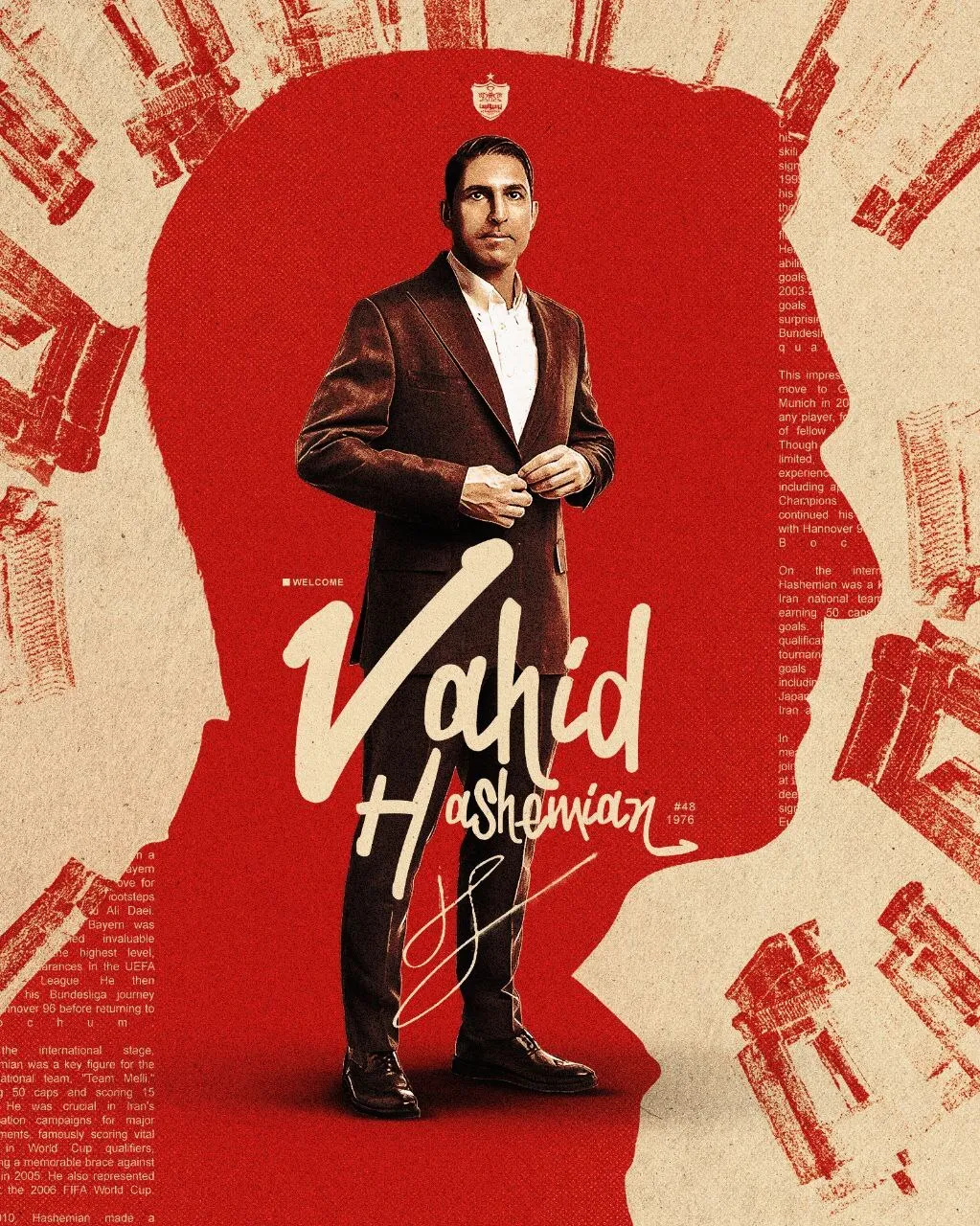 وحید هاشمیان سرمربی پرسپولیس شد
