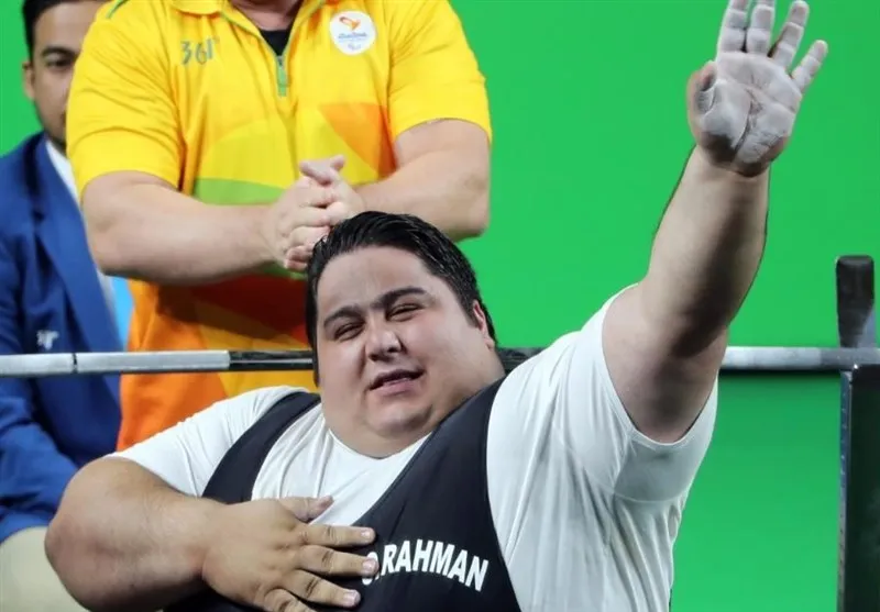 سیامند رحمان برترین وزنه‌بردار معلول آسیا شد