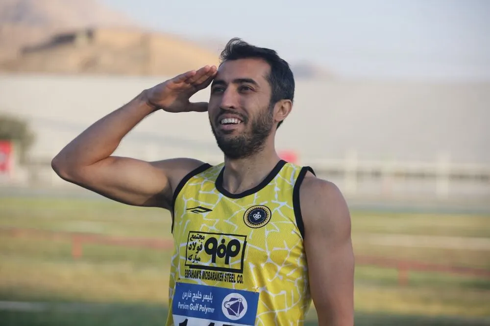 شکسته شدن رکورد ملی ۴۰۰ متر توسط سجاد هاشمی