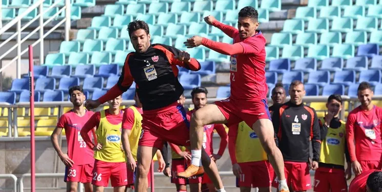 تمرین پاری سن ژرمن و پرسپولیس در کنار هم