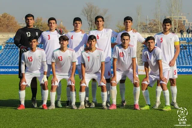تیم فوتبال زیر 15 ساله‌های ایران قهرمان آسیای مرکزی شد