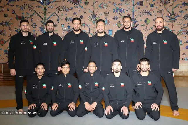 عزیمت تیم ملی کشتی آزاد ایران به مسابقات جهانی کرواسی