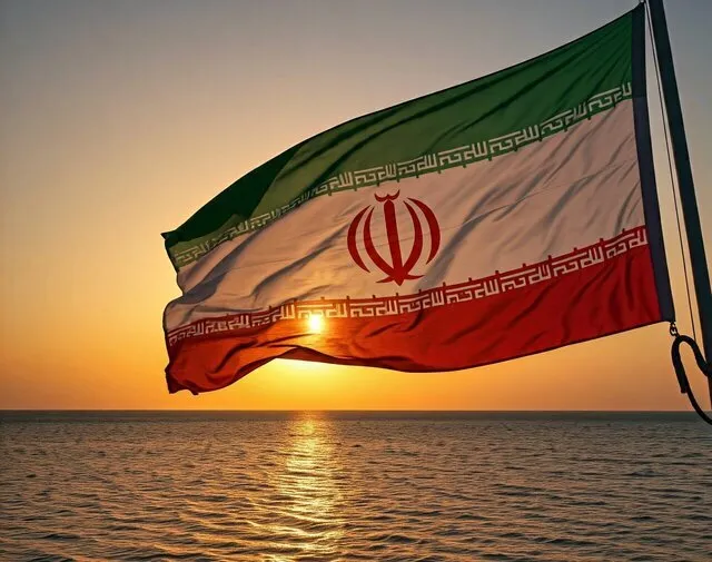 اهتزار پرچم ایران با نام «شهدای دنا» در بازی‌های آسیایی ساحلی
