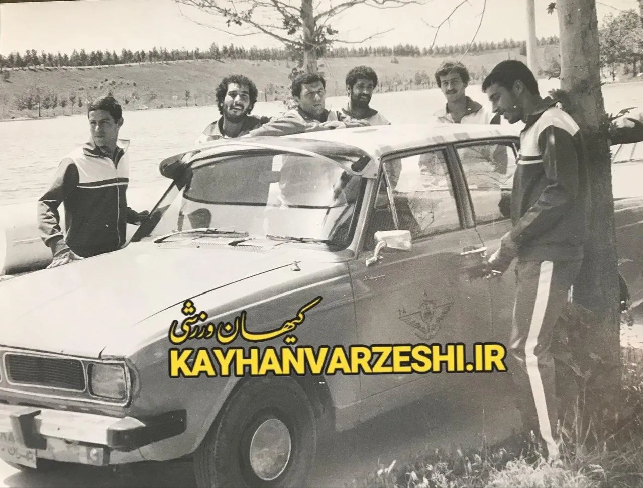 بازیکنان تیم ملی و تاکسی نارنجی