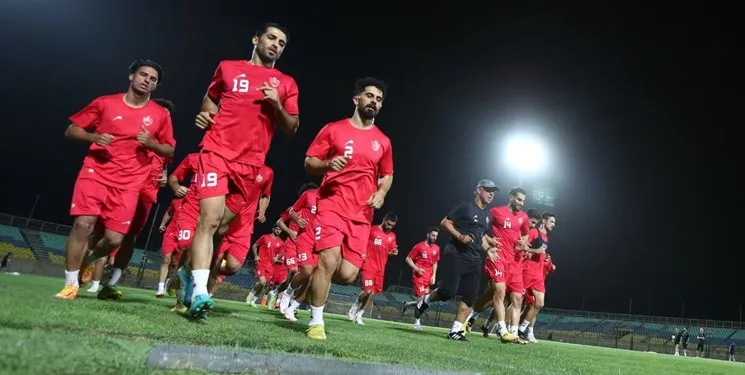 تمرین سنگین پرسپولیس با حضور بیرانوند