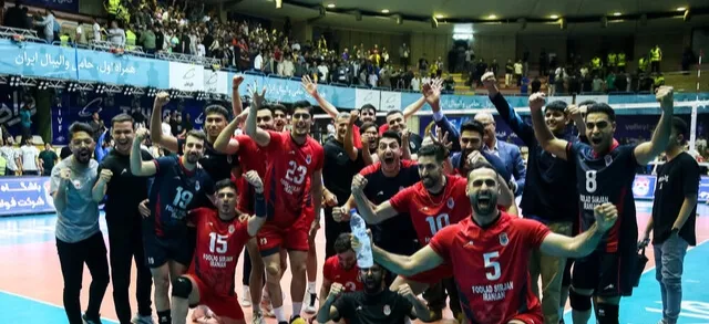 فولاد سیرجان قهرمان لیگ برتر والیبال شد