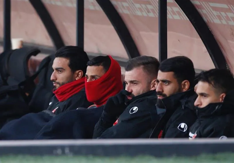 هافبک پرسپولیس بازی با تراکتور را از دست داد