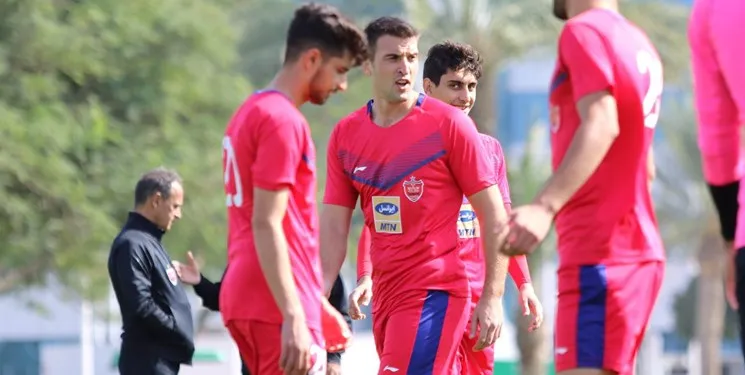 بودیمیر در تمرین پرسپولیس شرکت کرد