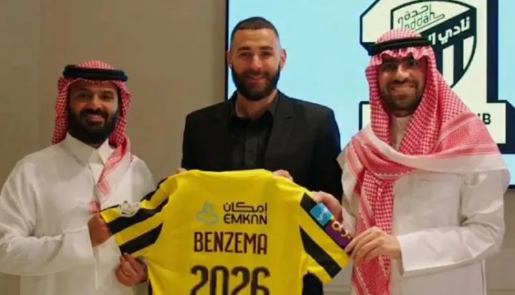 کریم بنزما رسما به الاتحاد عربستان پیوست