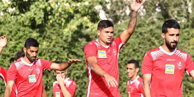 آخرین تمرین پرسپولیس قبل از سفر به تبریز برگزار شد