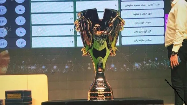 رونمایی از کاپ لیگ نوزدهم