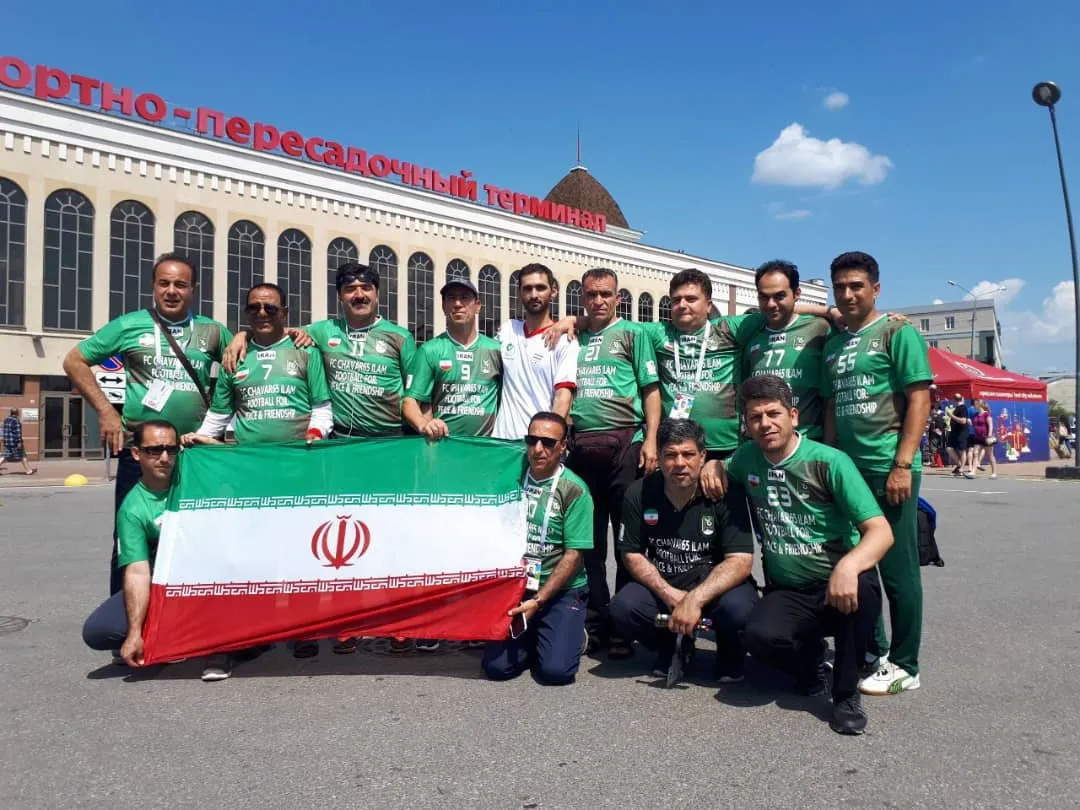 کاروان خانواده های شهدای فوتبال در روسیه+عکس