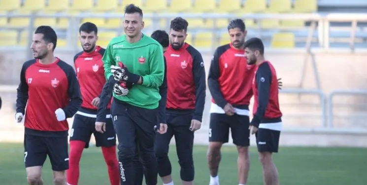 گزارش آخرین تمرین پرسپولیس پیش از شهرآورد