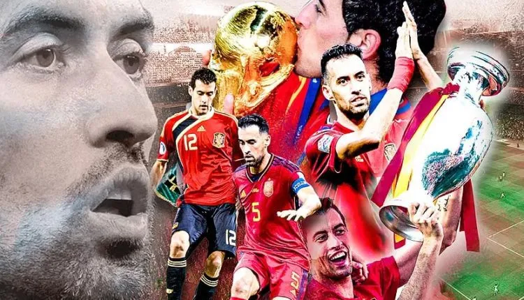 بوسکتس از تیم ملی اسپانیا خداحافظی کرد