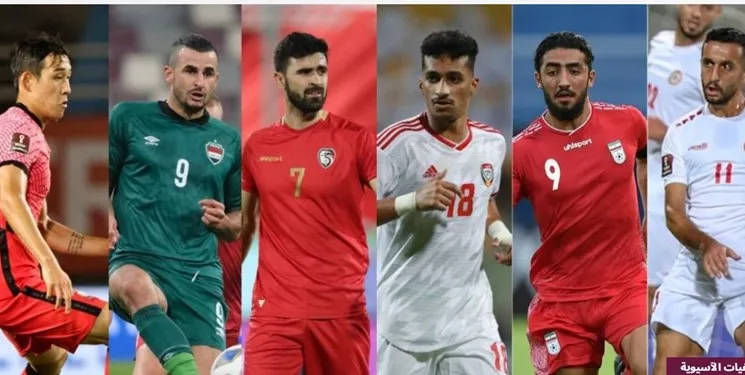 گزارش AFC از ستاره‌های گروه اول