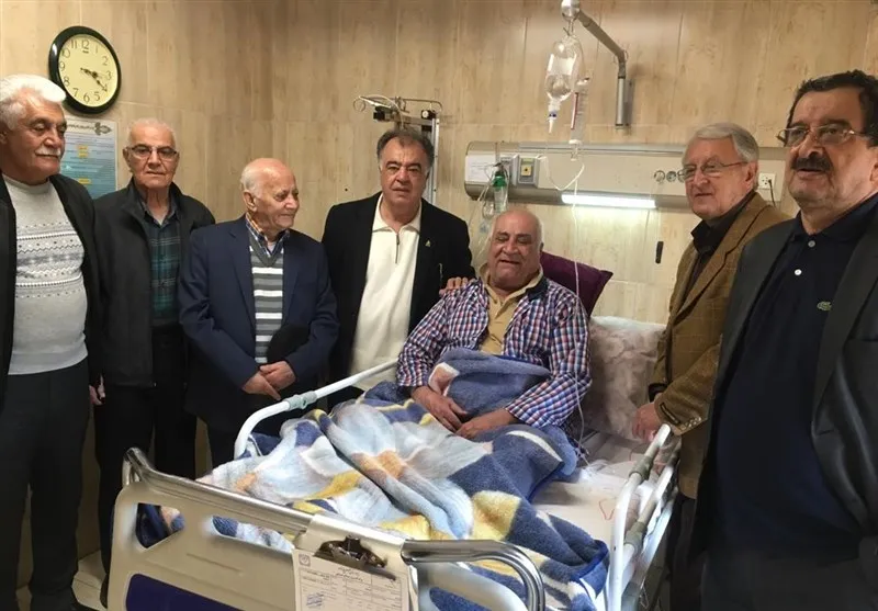 محمود یاوری در بیمارستان بستری شد+عکس