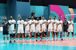 قهرمانی والیبال ایران در بازی‌های کشورهای اسلامی