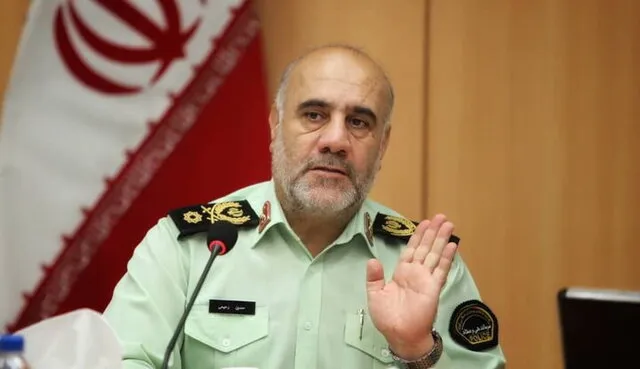 انتقاد رییس پلیس از لغو دیدار دوستانه فوتبال ایران- کانادا