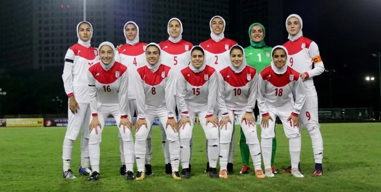فوتبال بانوان آسیا؛ تساوی ایران و ویتنام