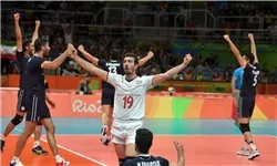 اولین پیروزی المپیکی تاریخ والیبال ایران رقم خورد