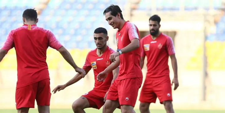 آخرین تمرین پرسپولیس پیش از دیدار با فولاد؛ انصاری و ربیع‌خواه هم آمدند